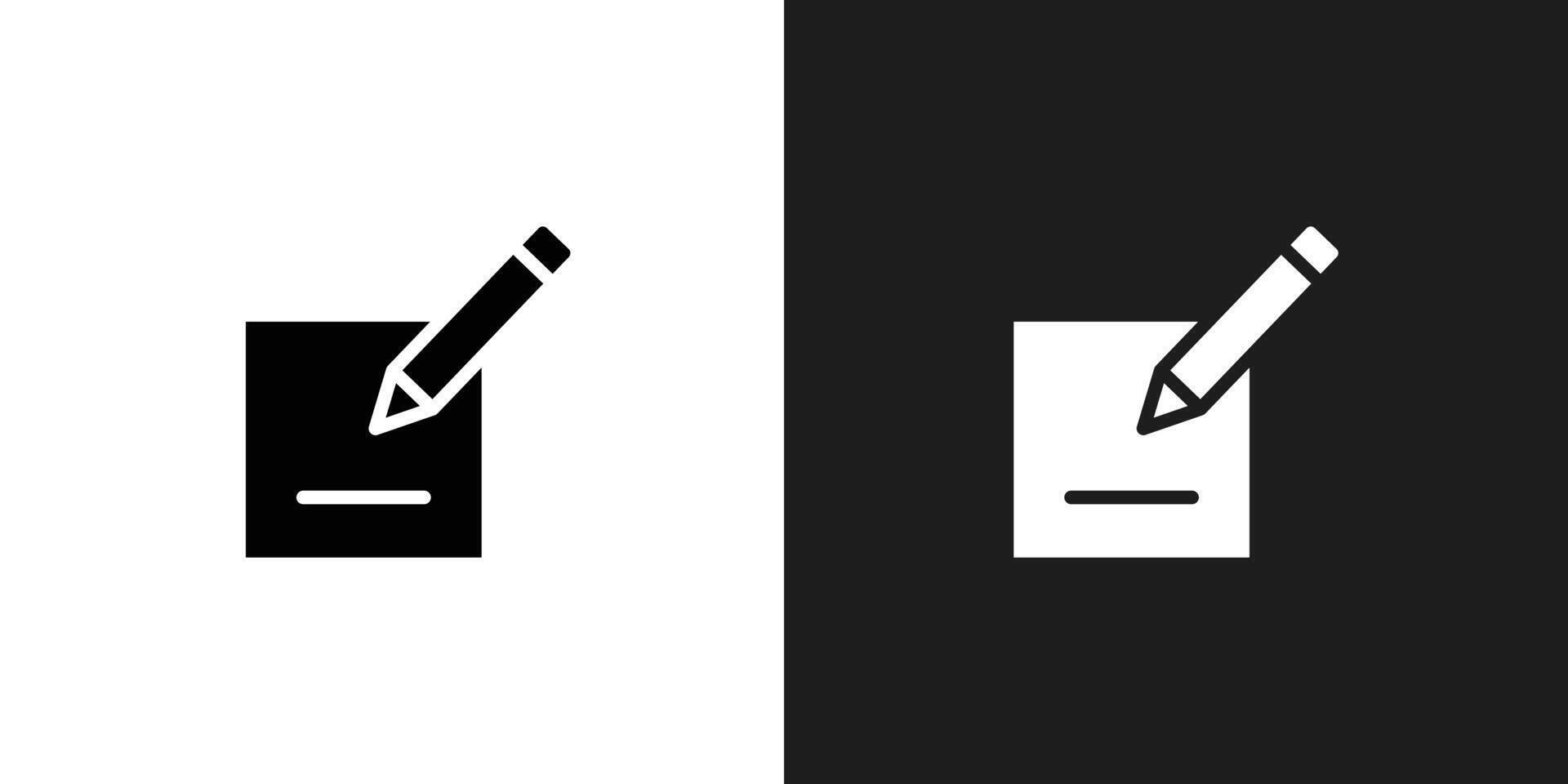 Edit icon logo set vector