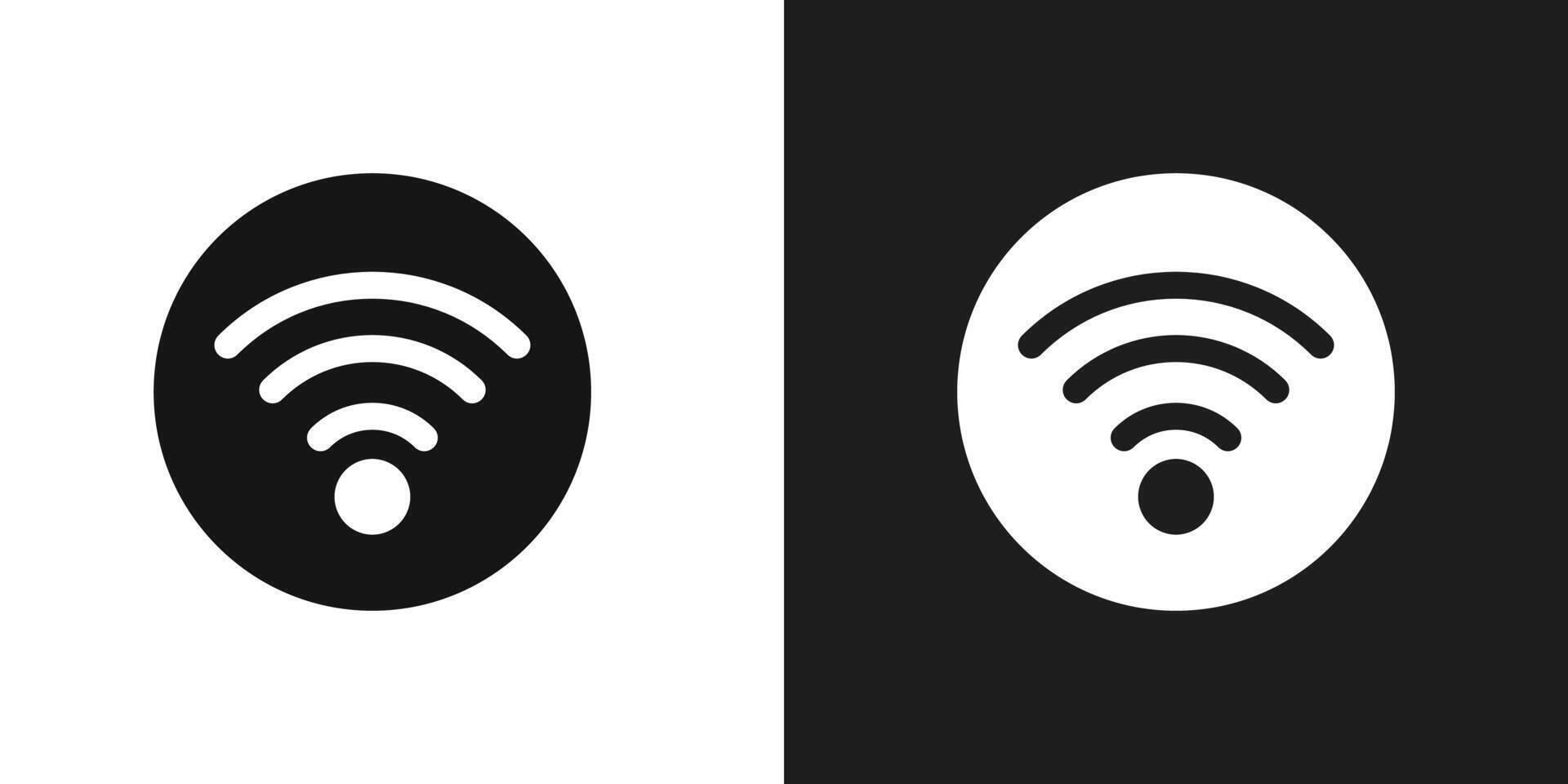 Wifi icon logo set vector