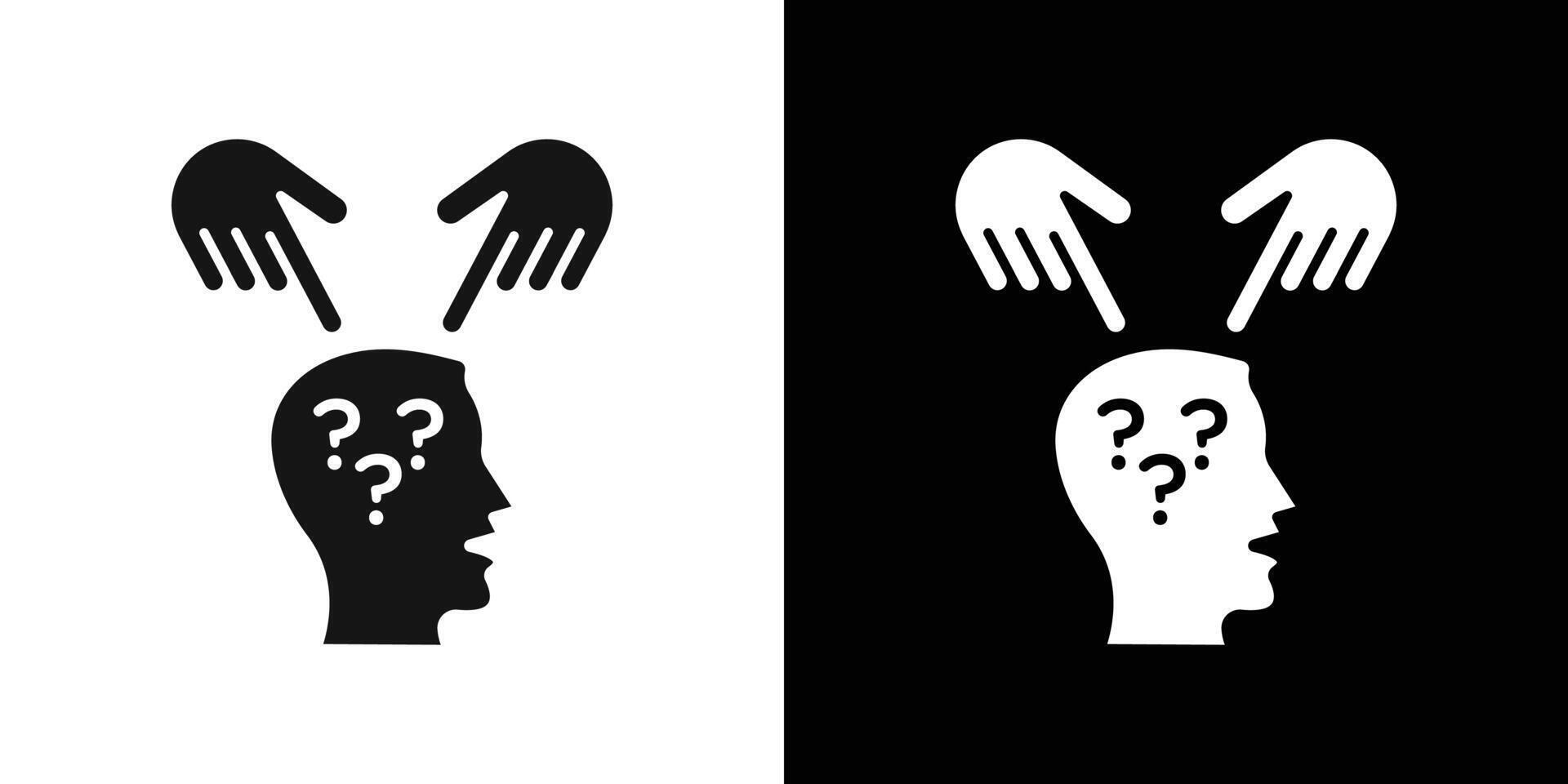 Criticism icon logo set vector