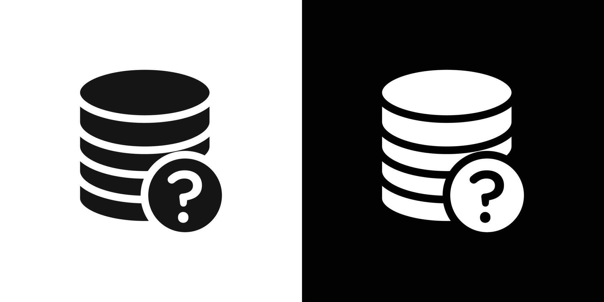 Database query icon logo set 49441325 Vector Art at Vecteezy