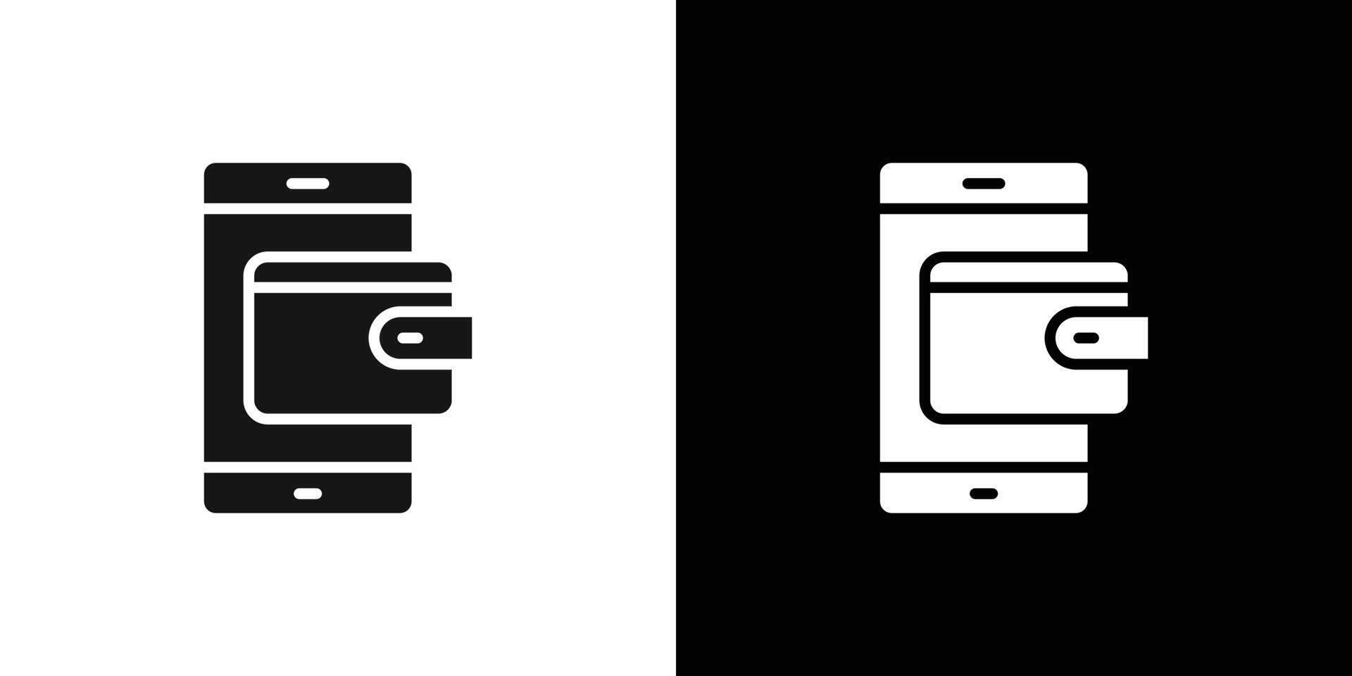 mobile payment icon logo set vector