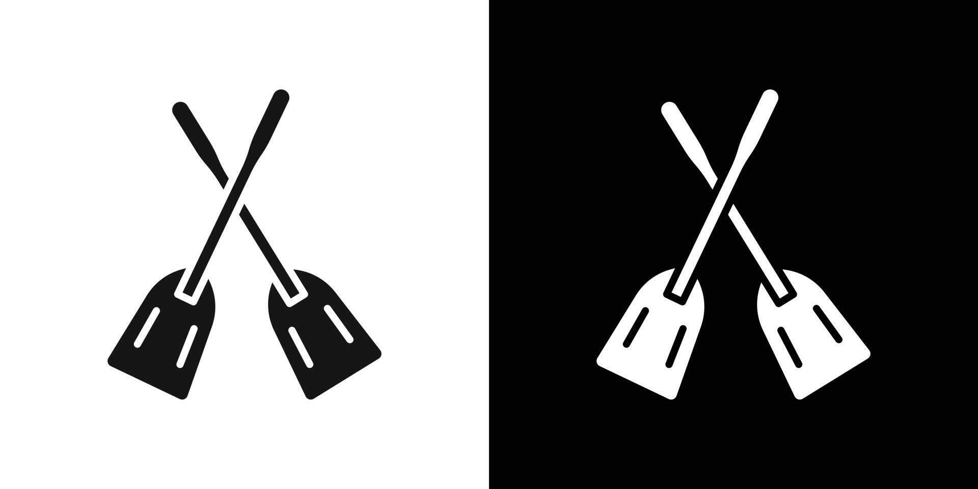 oar icon logo set vector