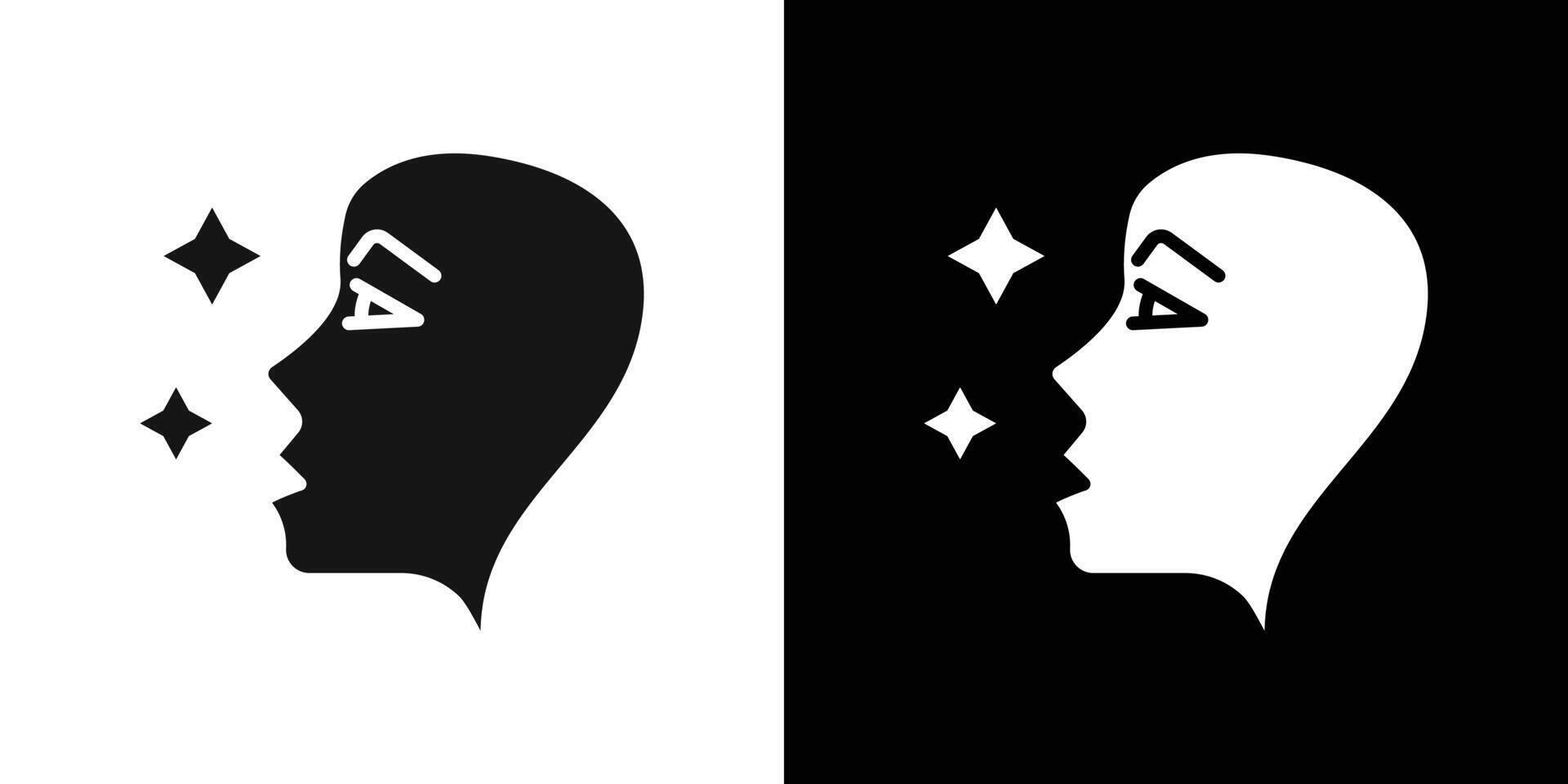 Skin care icon logo set vector