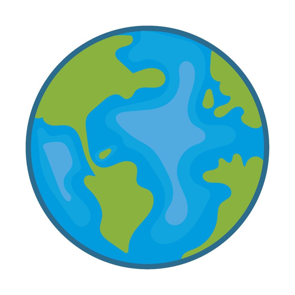 Earth globe icon illustration design vector