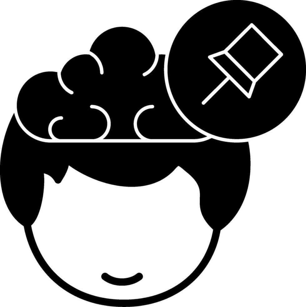 Pin Icon Design vector
