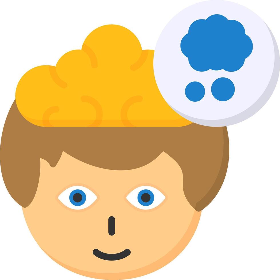 Thought Icon Design vector