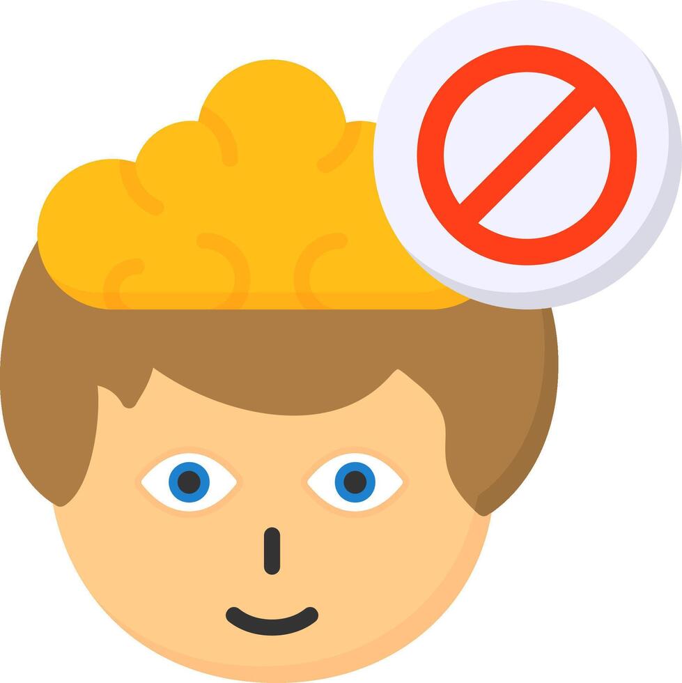 Ban Icon Design vector