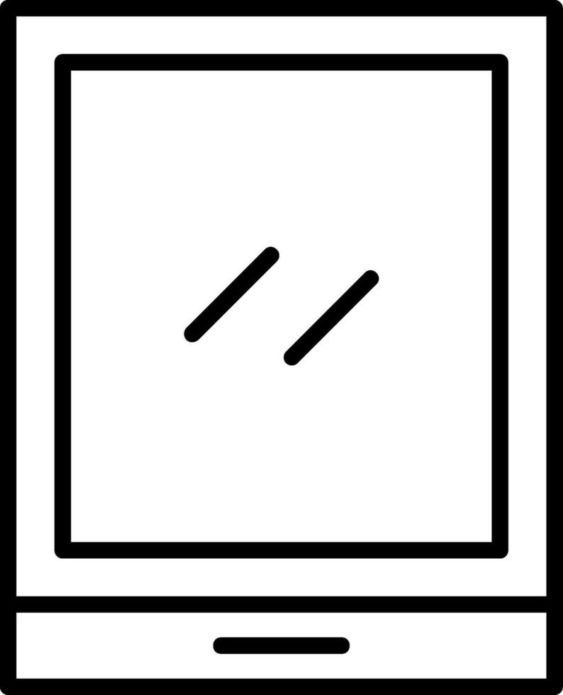 Tablet Icon Design vector