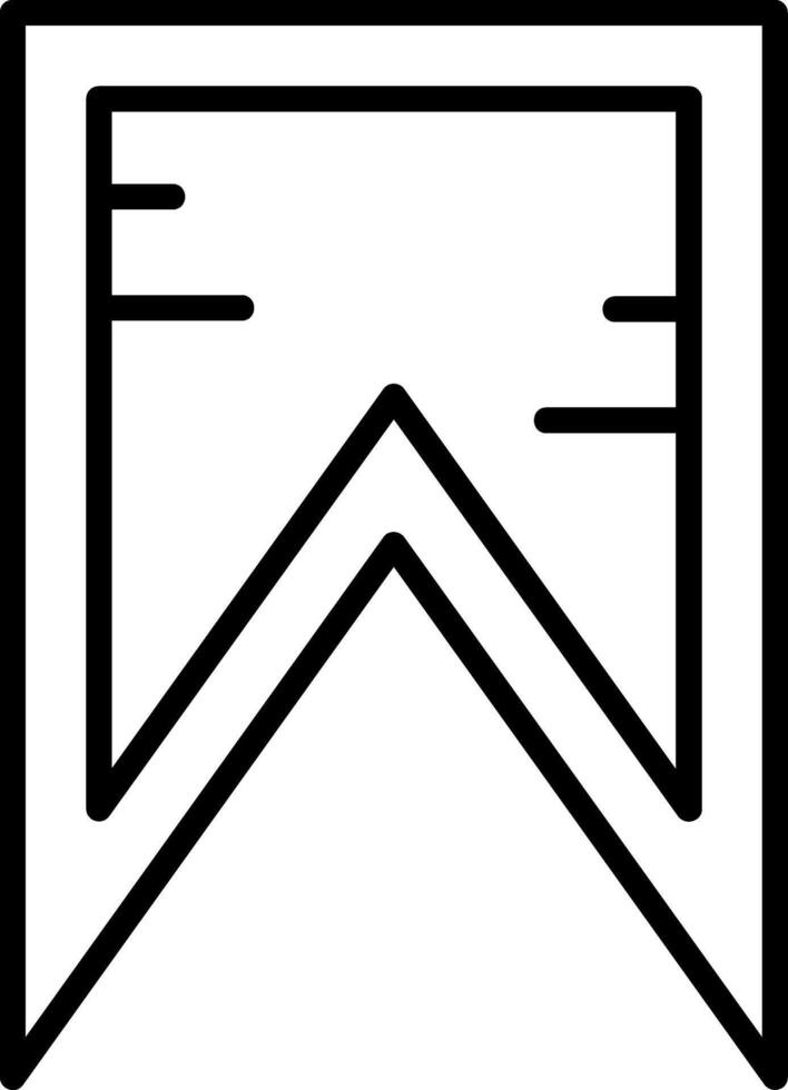 Bookmark Icon Design vector