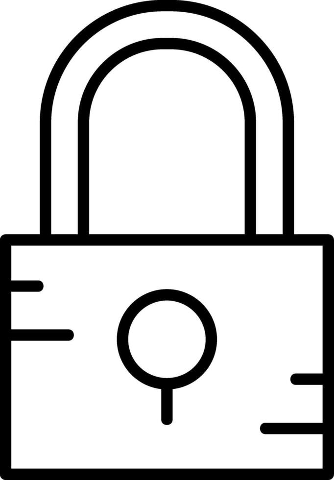Lock Icon Design vector