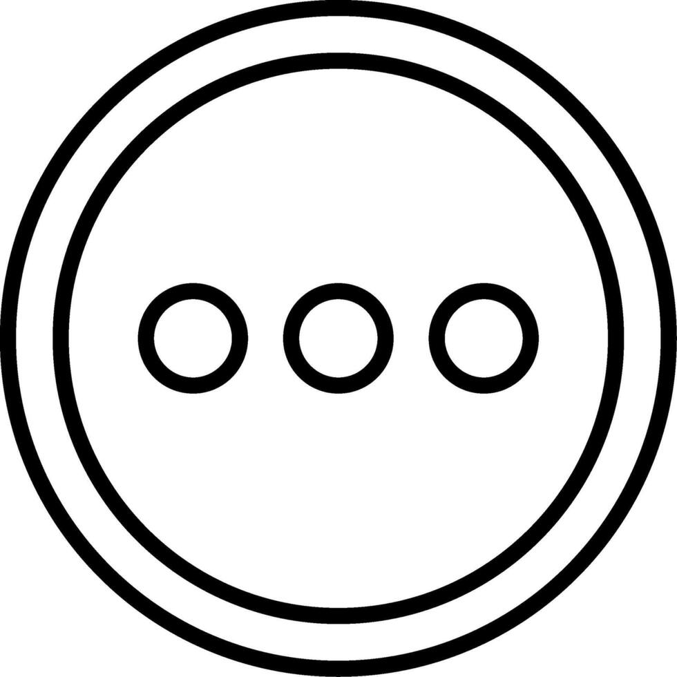 More Icon Design vector
