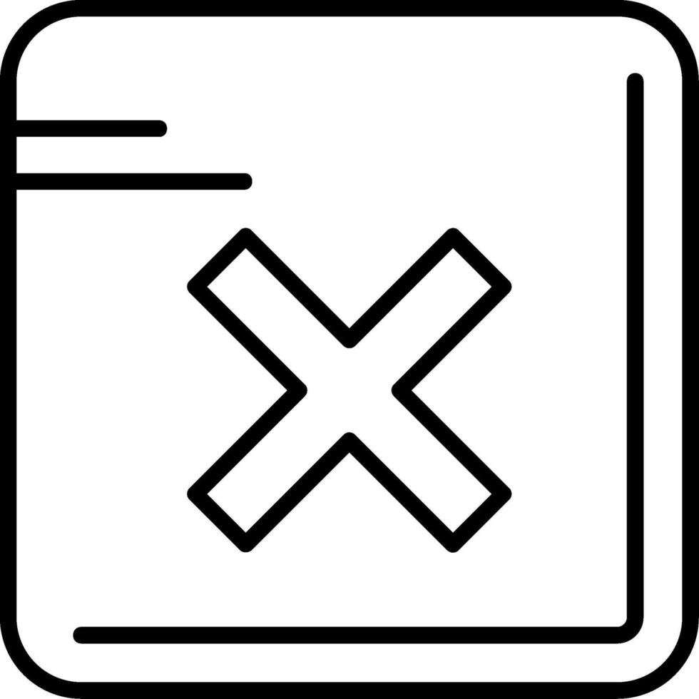 Cross Icon Design vector