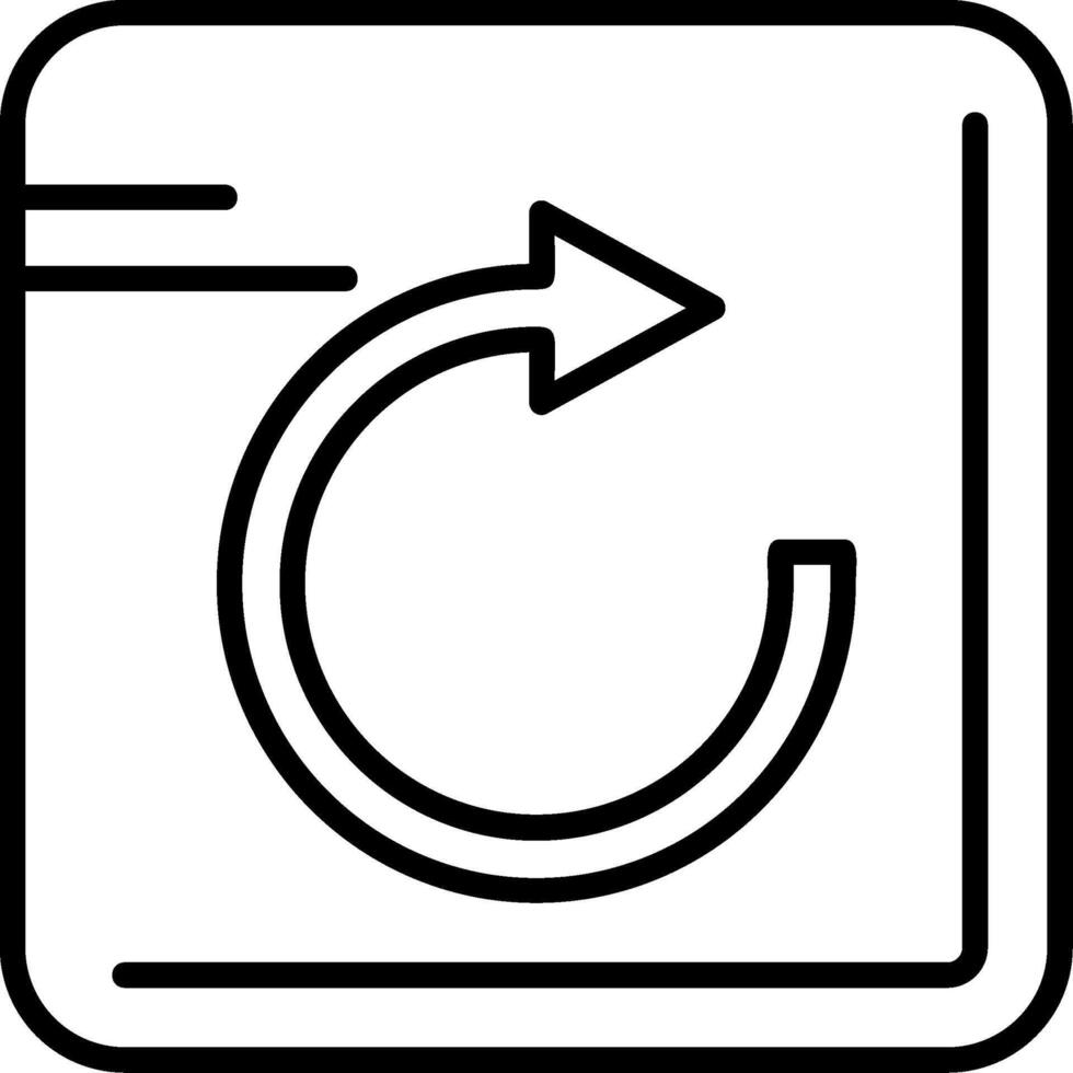 Undo Icon Design vector