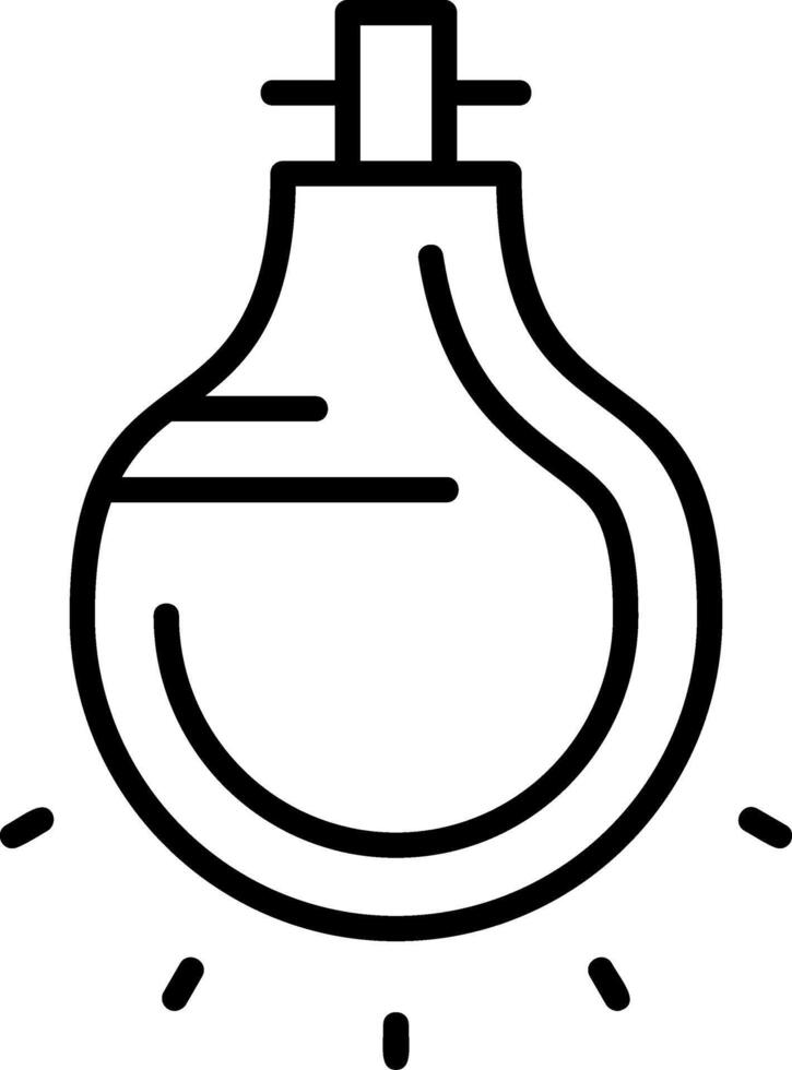Lightbulb Icon Design vector