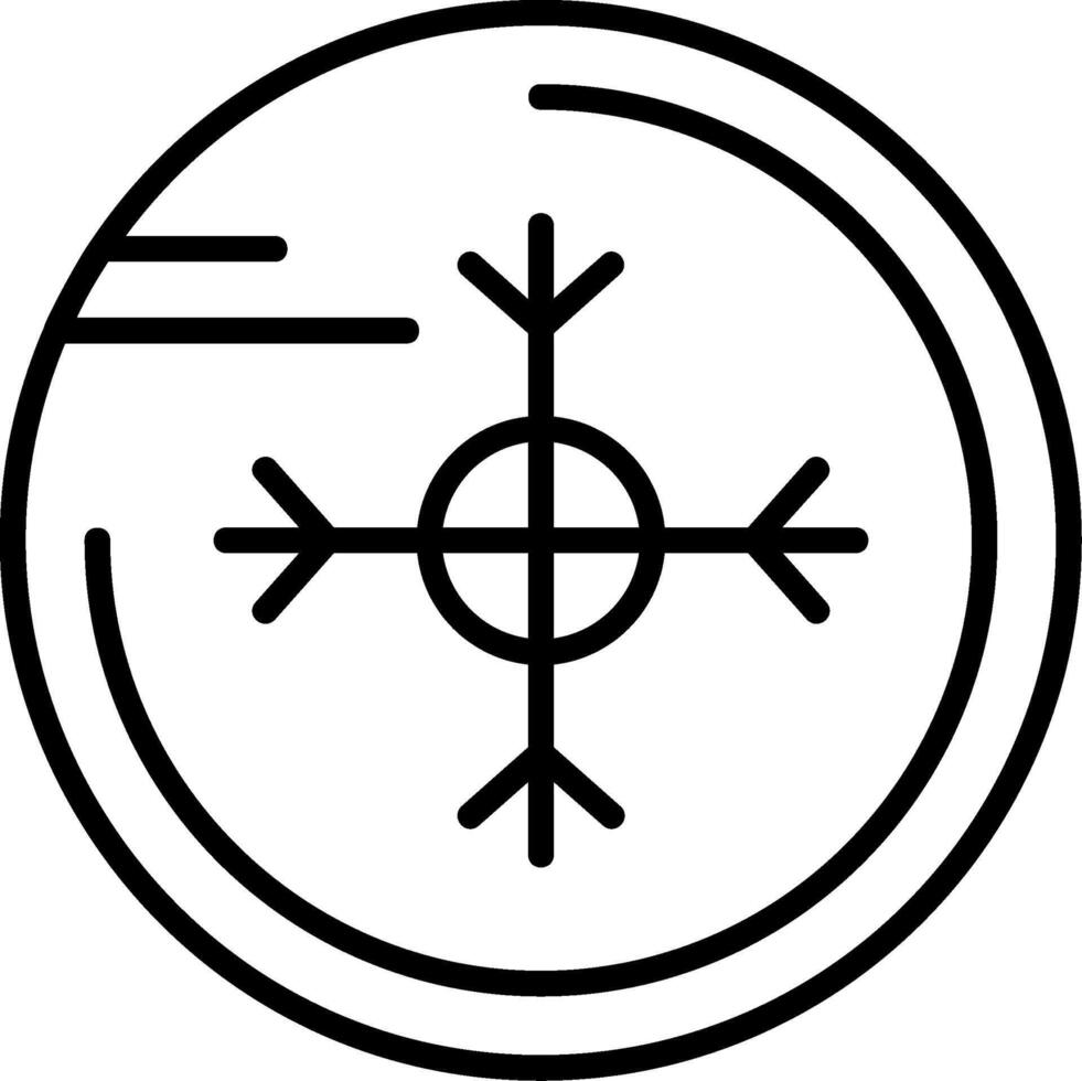 Snowflake Icon Design vector