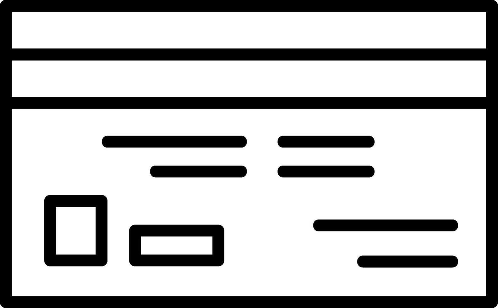 Credit card Icon Design vector