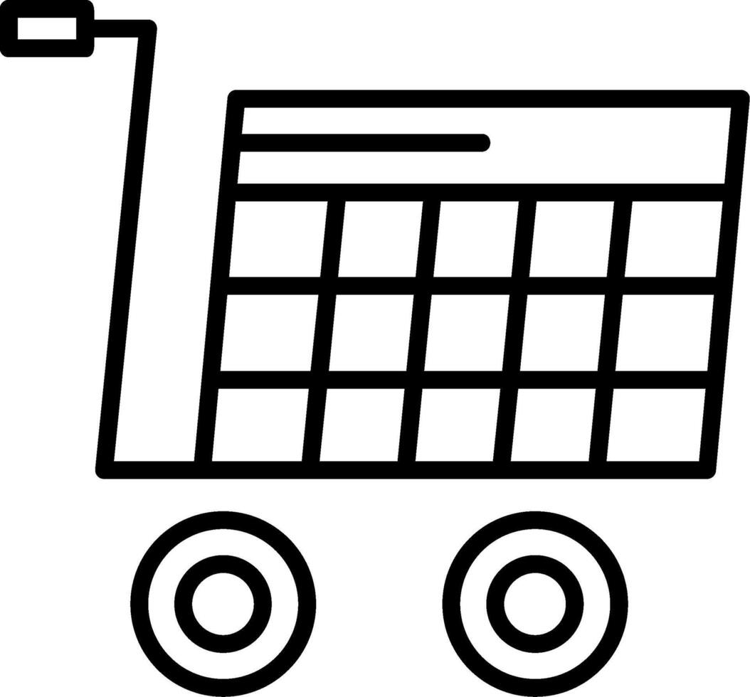 Shopping cart Icon Design vector