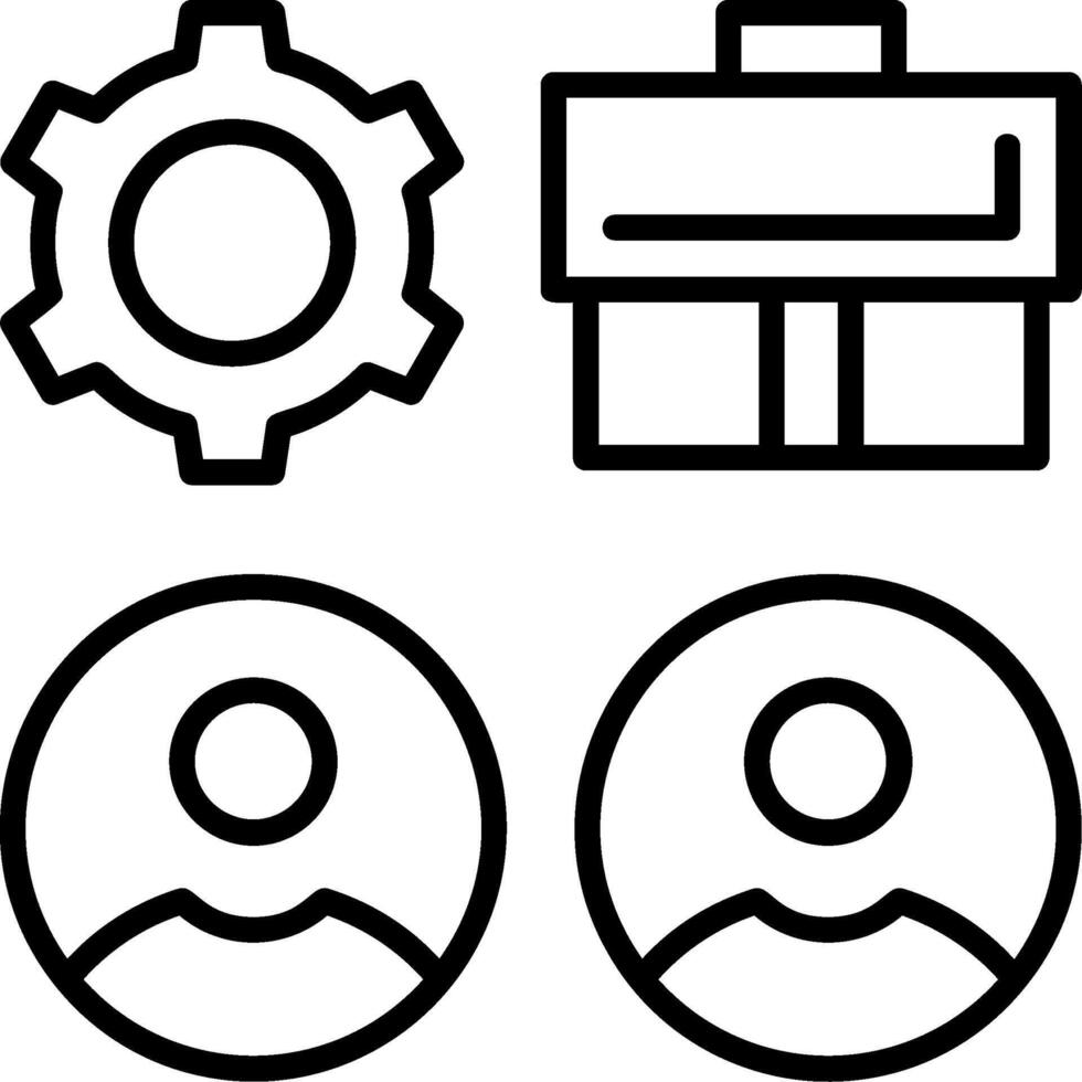 Group Icon Design vector