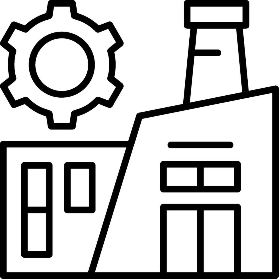 Factory Icon Design vector