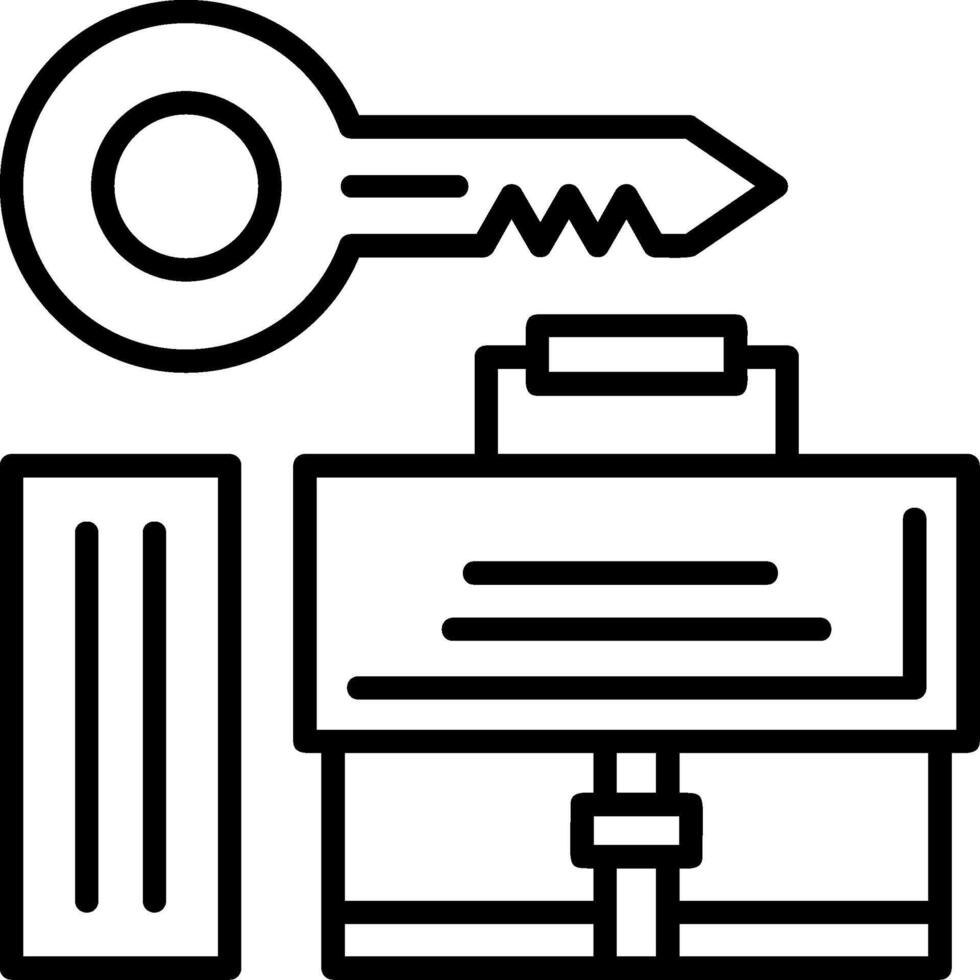 Key Icon Design vector