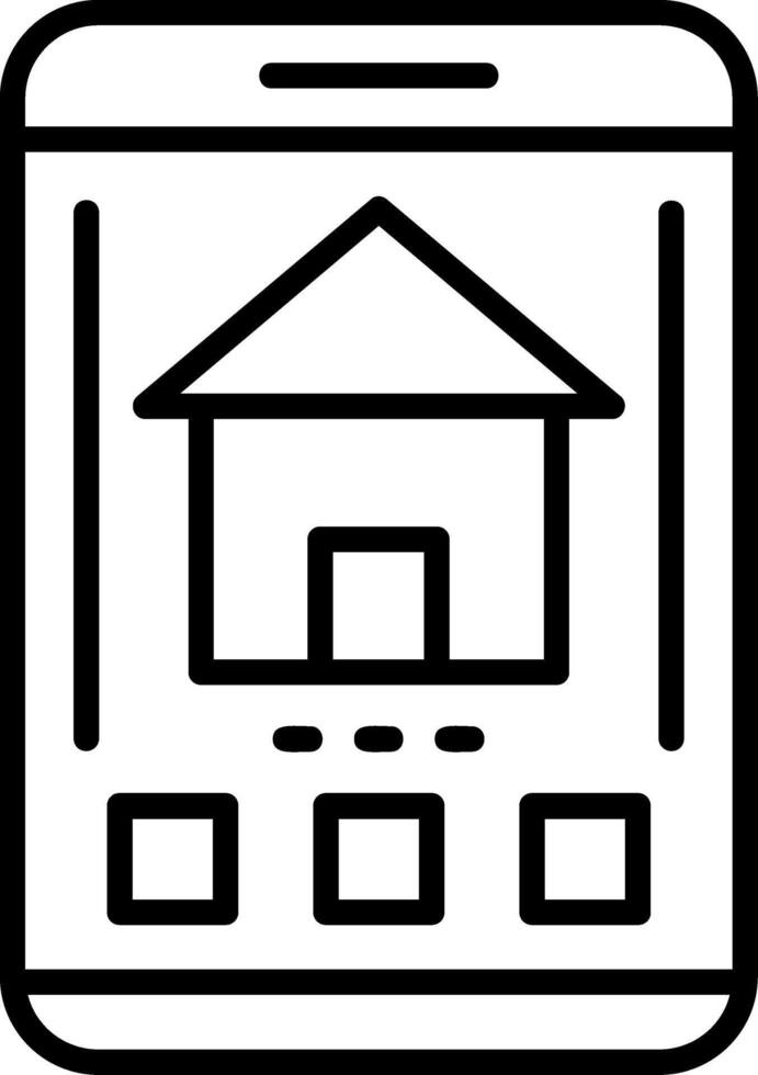 diseño de icono de inicio vector