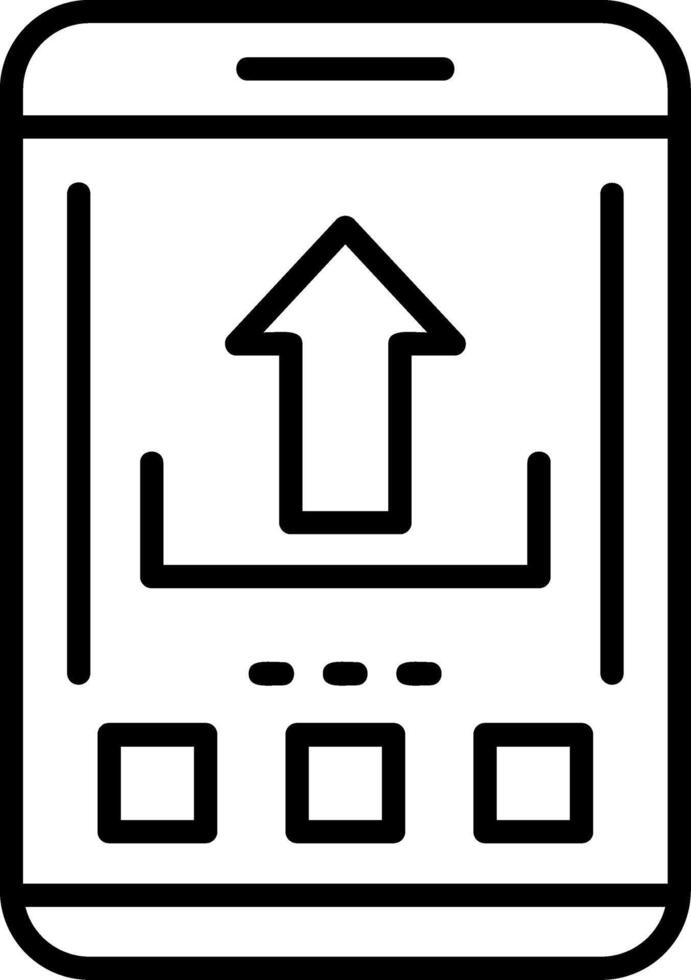 Upload Icon Design vector