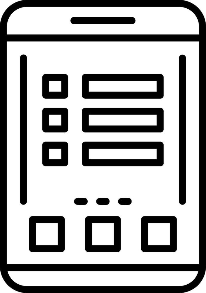 Menu Icon Design vector