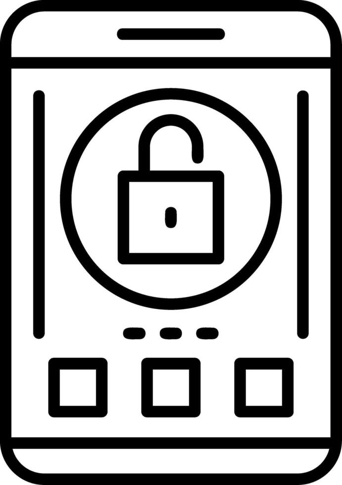 Unlock Icon Design vector