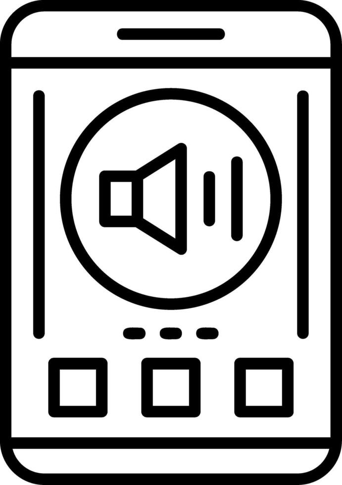 Volume Icon Design vector