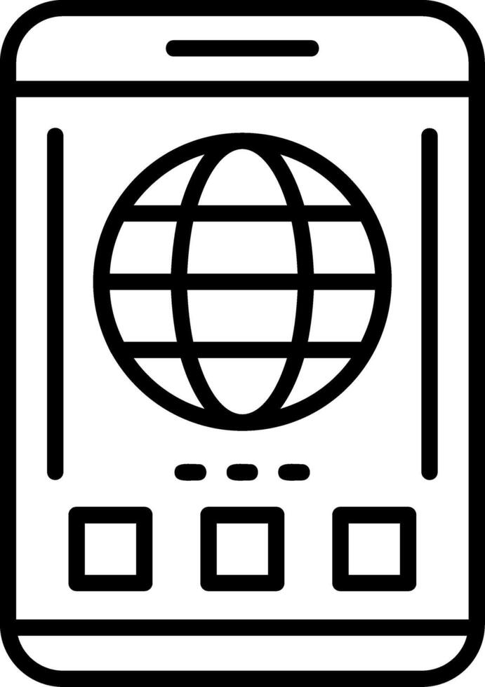 Globe Icon Design vector