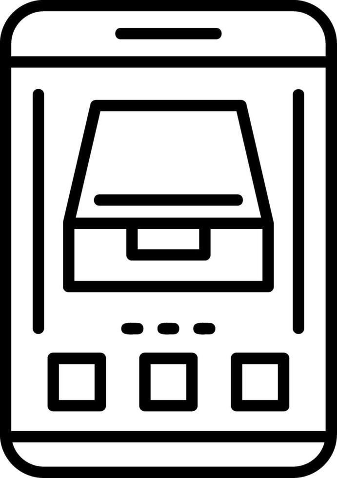 Archive Icon Design vector