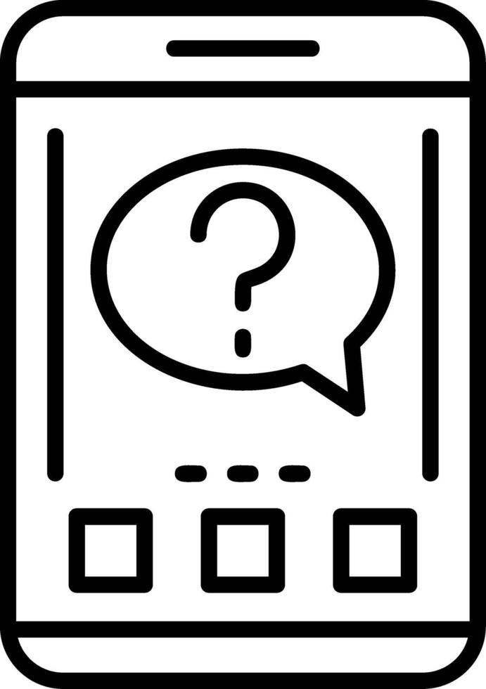 Question Icon Design vector