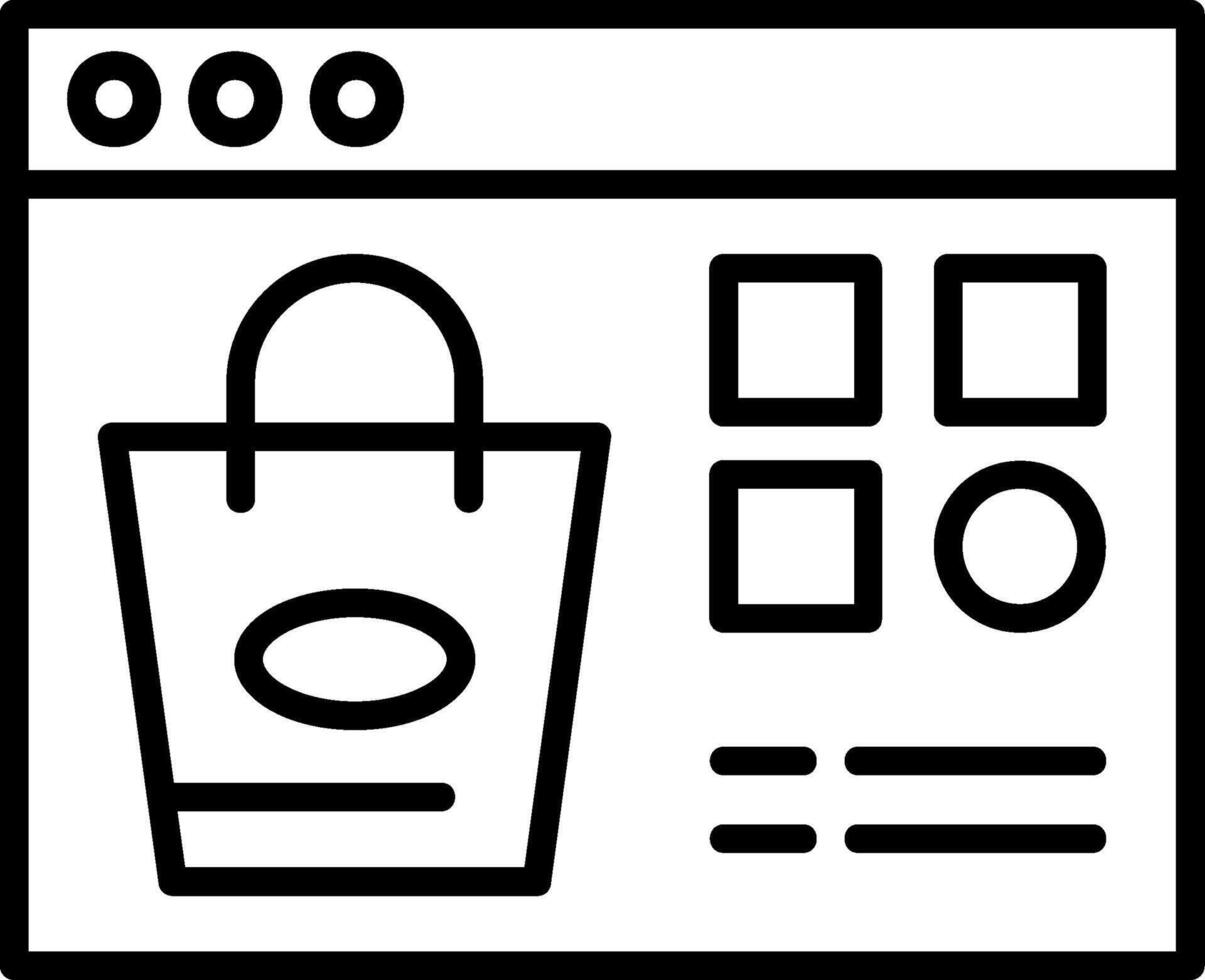 Shopping Category Icon Design vector