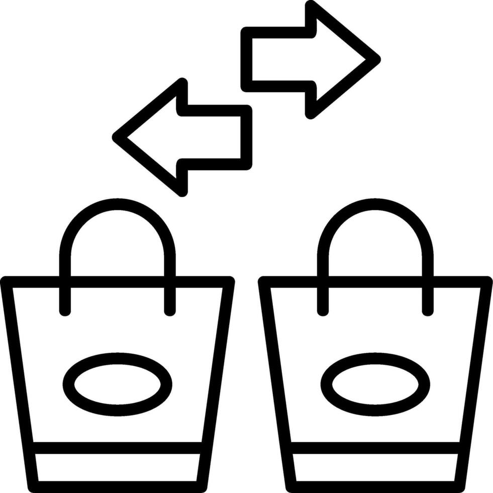 Exchange Icon Design vector