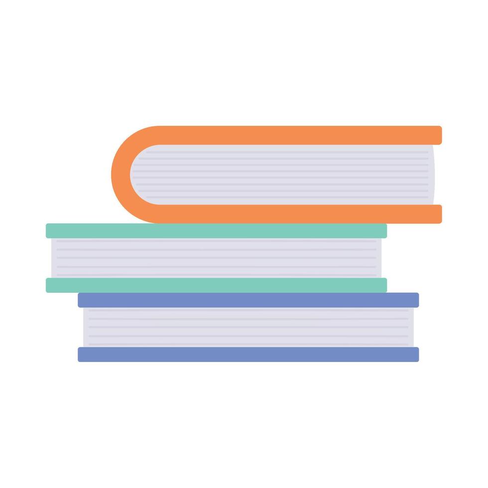 Stack of books icon illustration vector