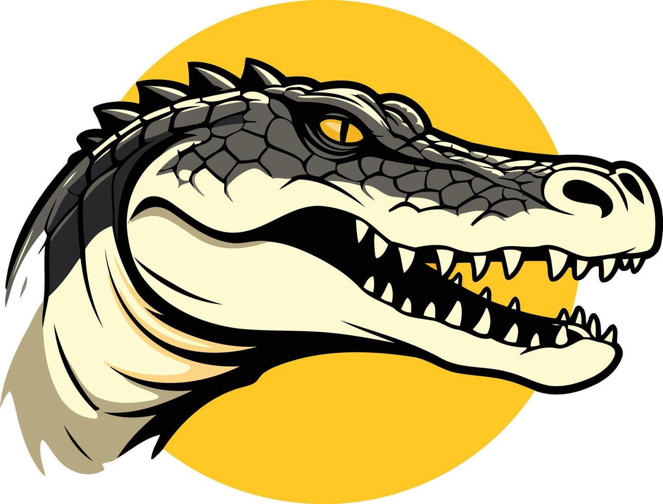 Crocodile Mascot Illustration vector