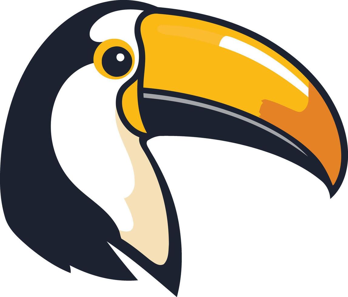 Colorful Toucan Illustration vector