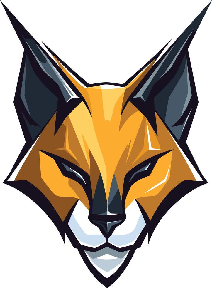 Abstract Illustration of a Lynx vector