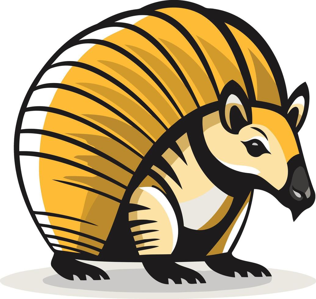 Illustration of an Armadillo vector