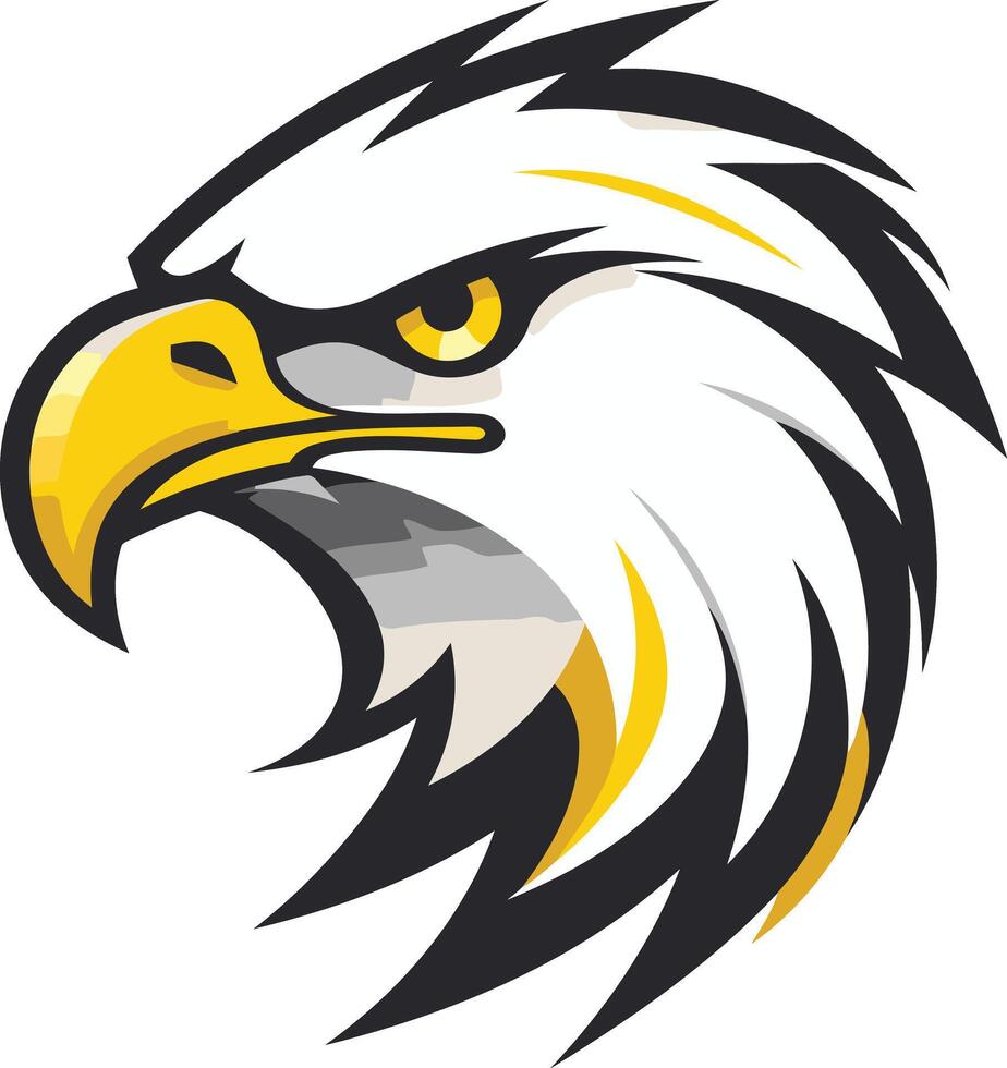 Eagle Head Mascot Illustration vector