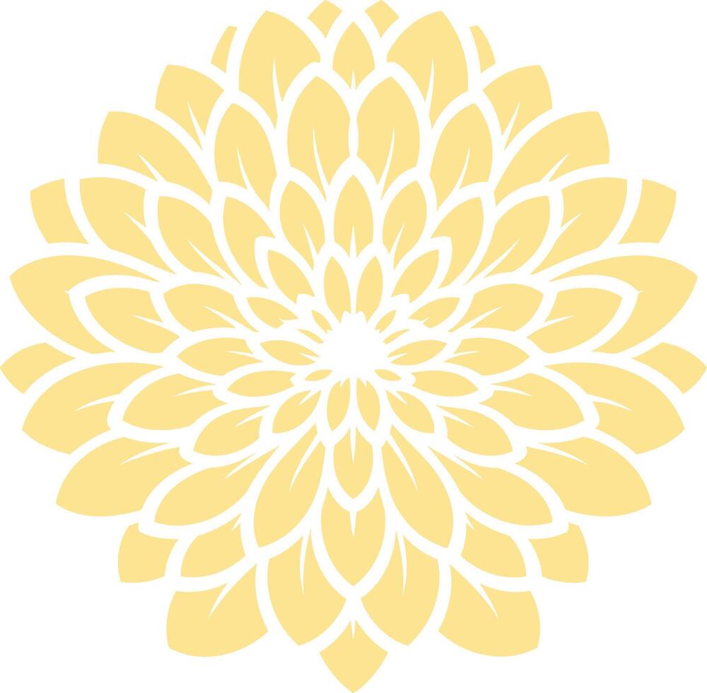 Elegant yellow floral logo design, perfect for beauty, spa, wellness, or nature-inspired businesses vector
