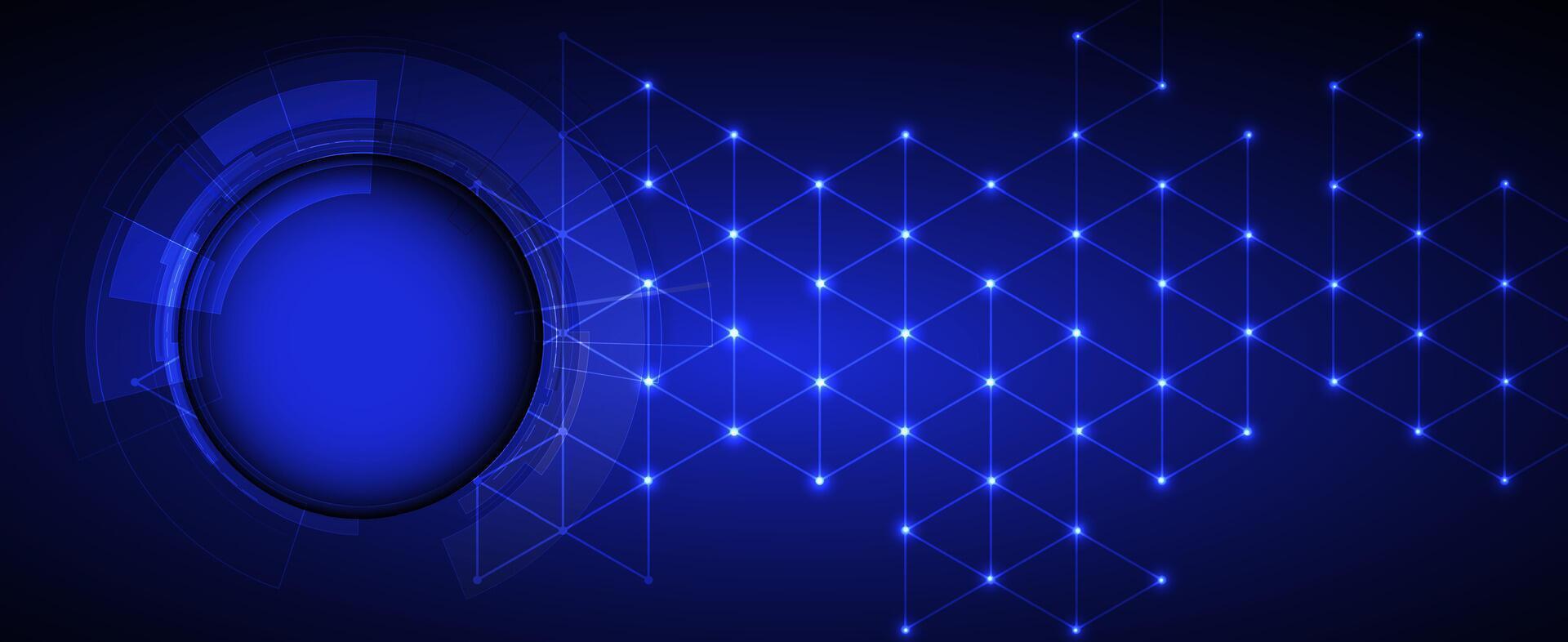 Neural network concept. Leveraging Big Data to Build the Future of Online Commerce vector