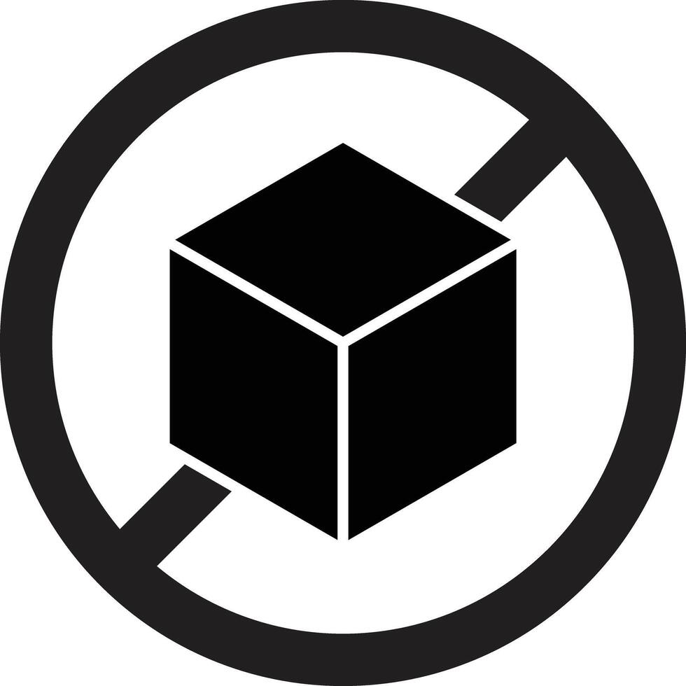 Sugar free icon . No sugar added icon for product package . No sugar sign . illustration vector
