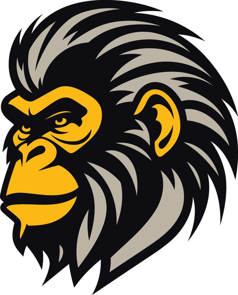 Gorilla Mascot Illustration vector