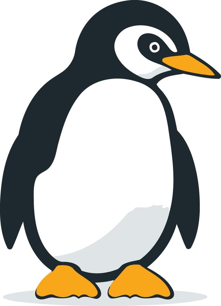 Cartoon Penguin Illustration vector