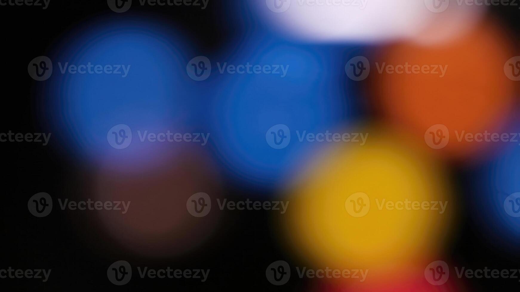 Colorful Blurry Lights Creating an Abstract Background During Evening Event photo