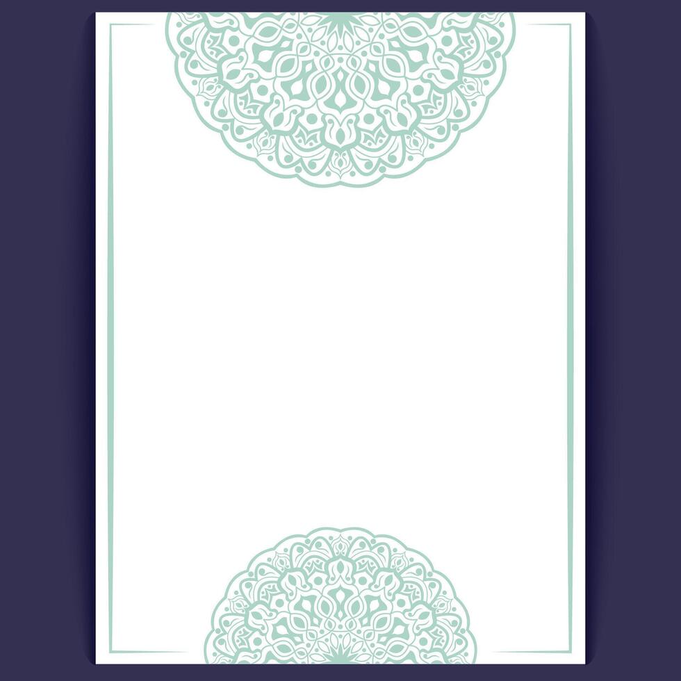 Wave and Floral Frame Templates for Festive Invitations with Editable Text Space vector