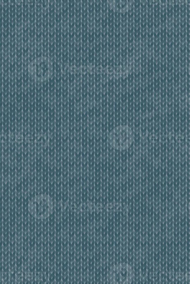 Dark blue fabric background made of textile material with a woven pattern. Texture of knitted fabric made from blue yarn. photo