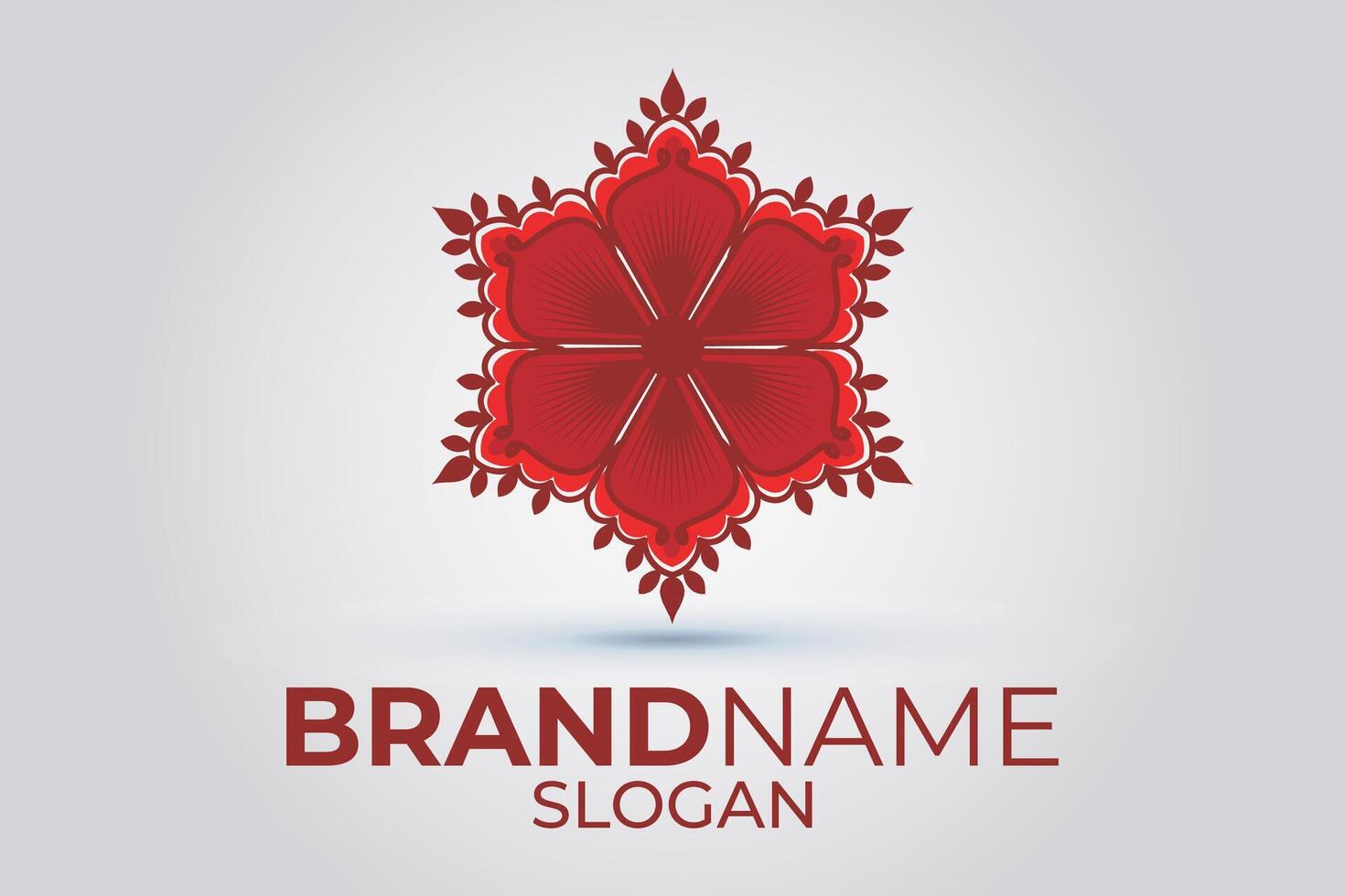 Flower logo design. Flower icon design. vector