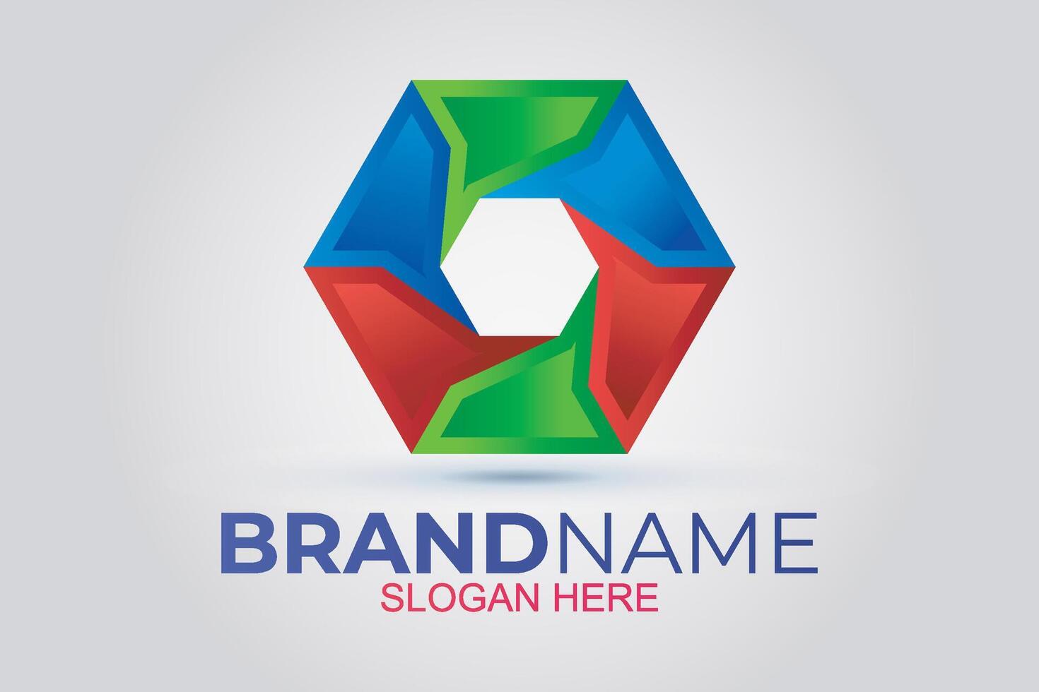 Business logo design. colorful logo design. vector